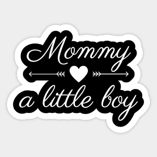 Mommy of a little boy Sticker by Realfashion